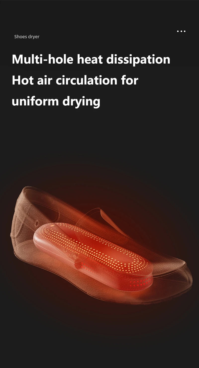 Deodorizing Sterilizing Shoe Dryer Constant Temperature Heating Household Student Dormitory Use Quick Drying Shoe Dryer 2026