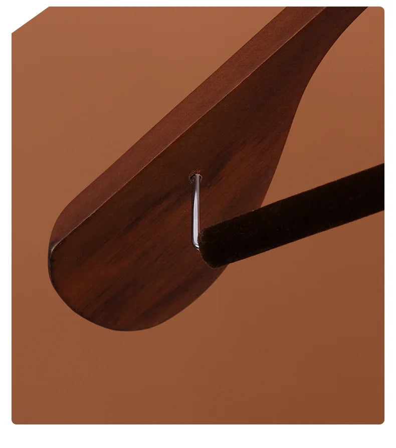 Wide-Shoulder Wooden Suit Hangers