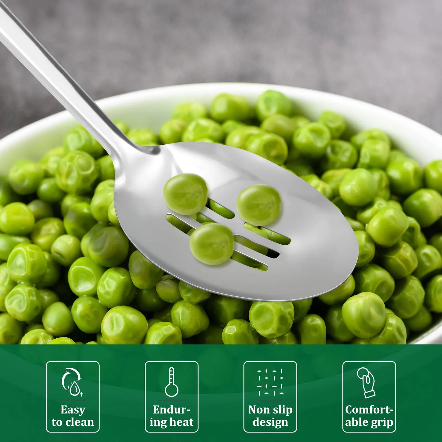 Stainless Steel Serving Spoon Set