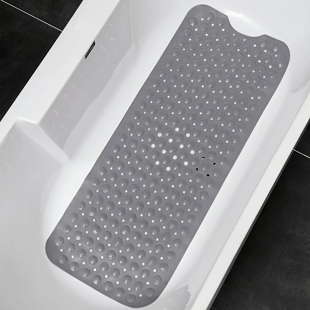 Non-Slip Bathtub Mat with Drain Holes