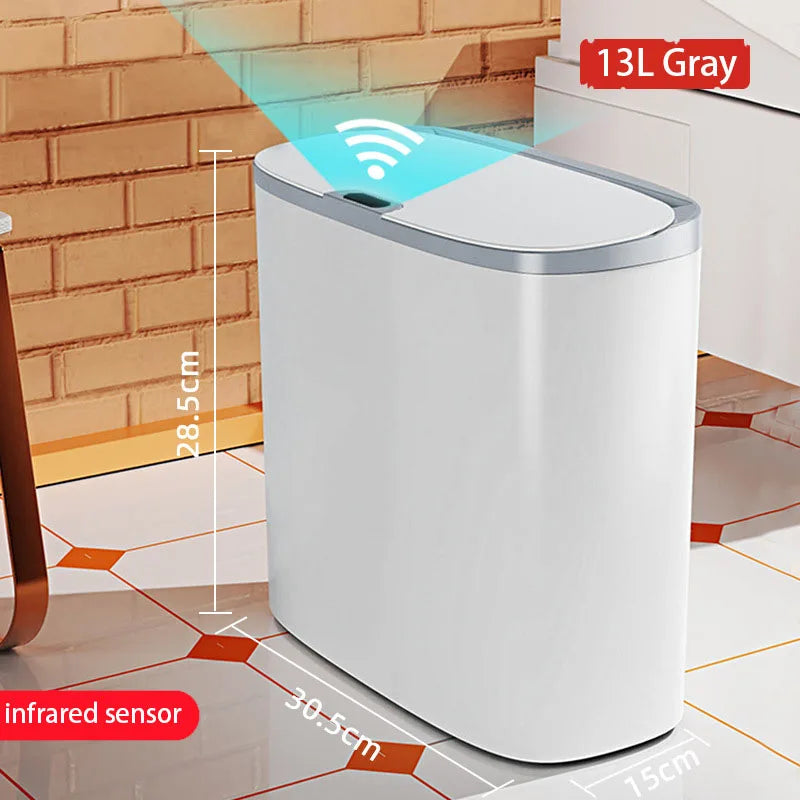 13 L Touchless Sensor Trash Can