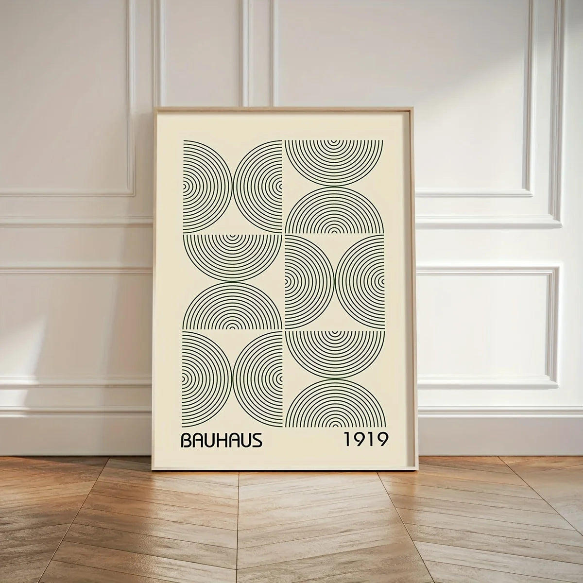 Bauhaus Geometric Canvas Wall Art Collection