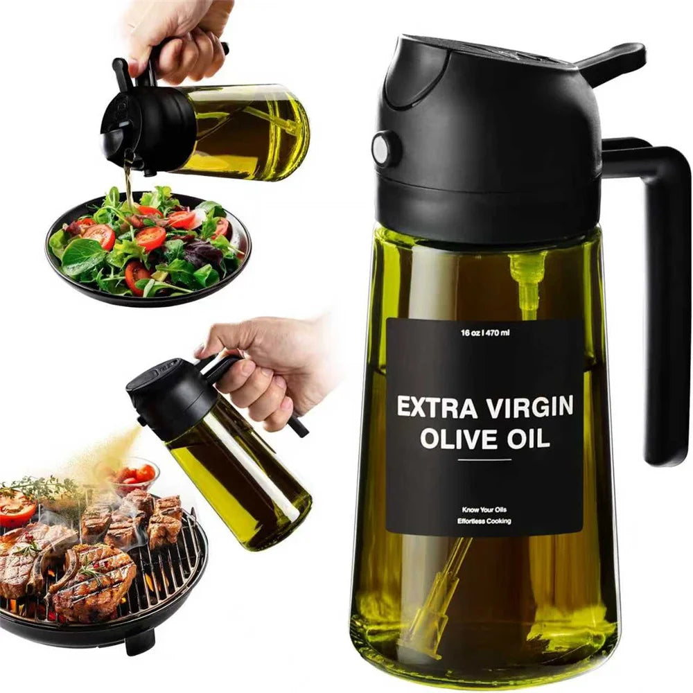 470ml 2-in-1 Oil Sprayer & Dispenser
