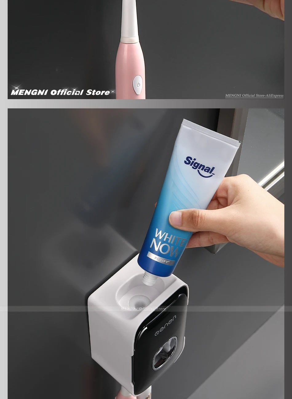 Wall-Mounted Toothpaste Dispenser