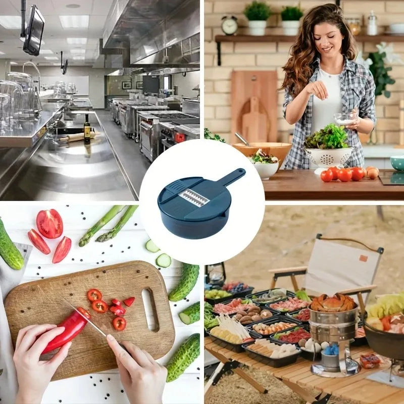 9-in-1 Vegetable Chopper & Slicer