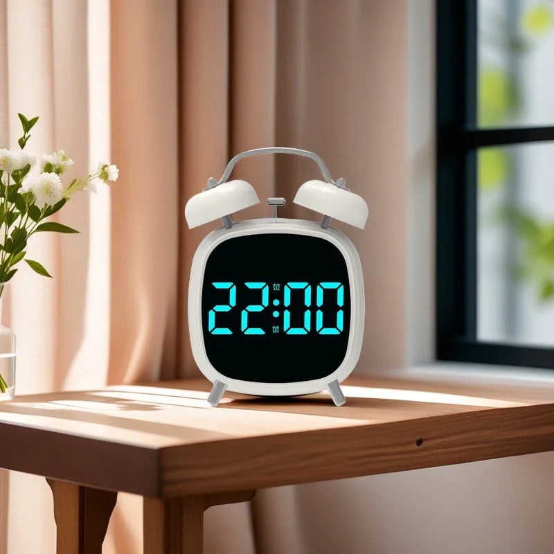 Large-Display Voice-Control Digital Alarm Clock