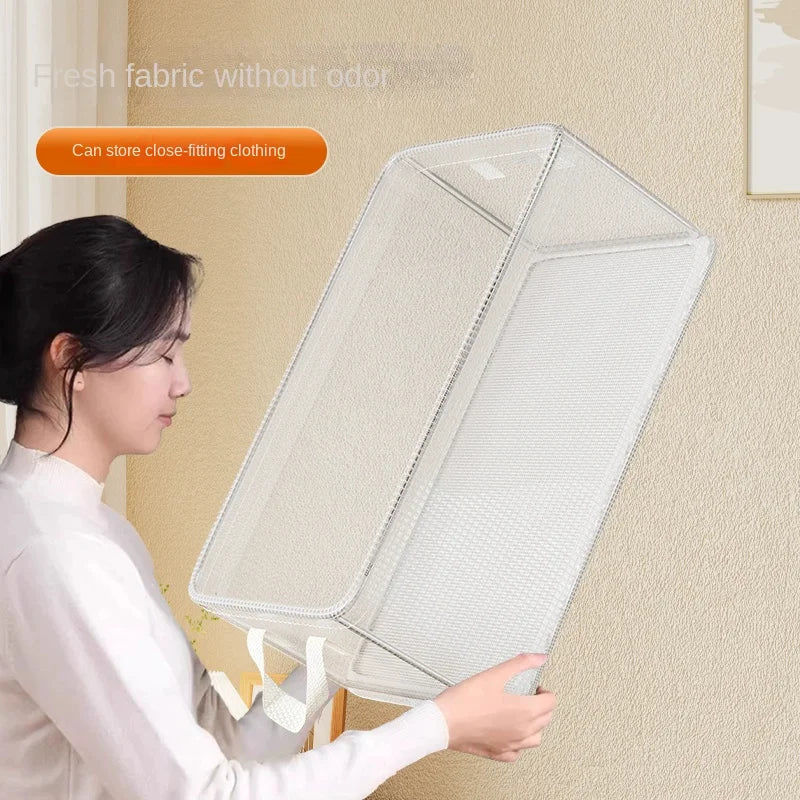 Transparent Reinforced Clothing Storage Box