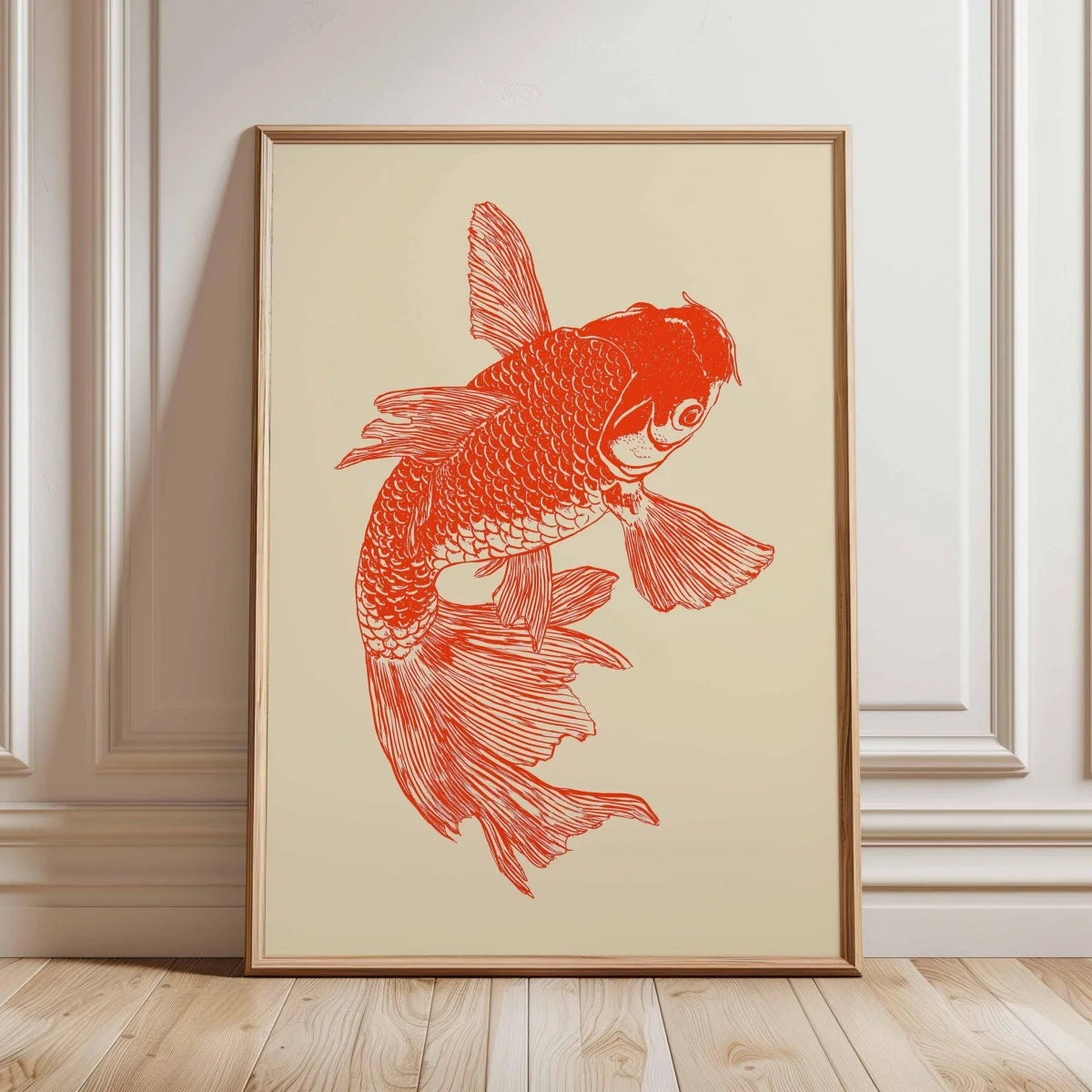 Japanese Koi Canvas Wall Art