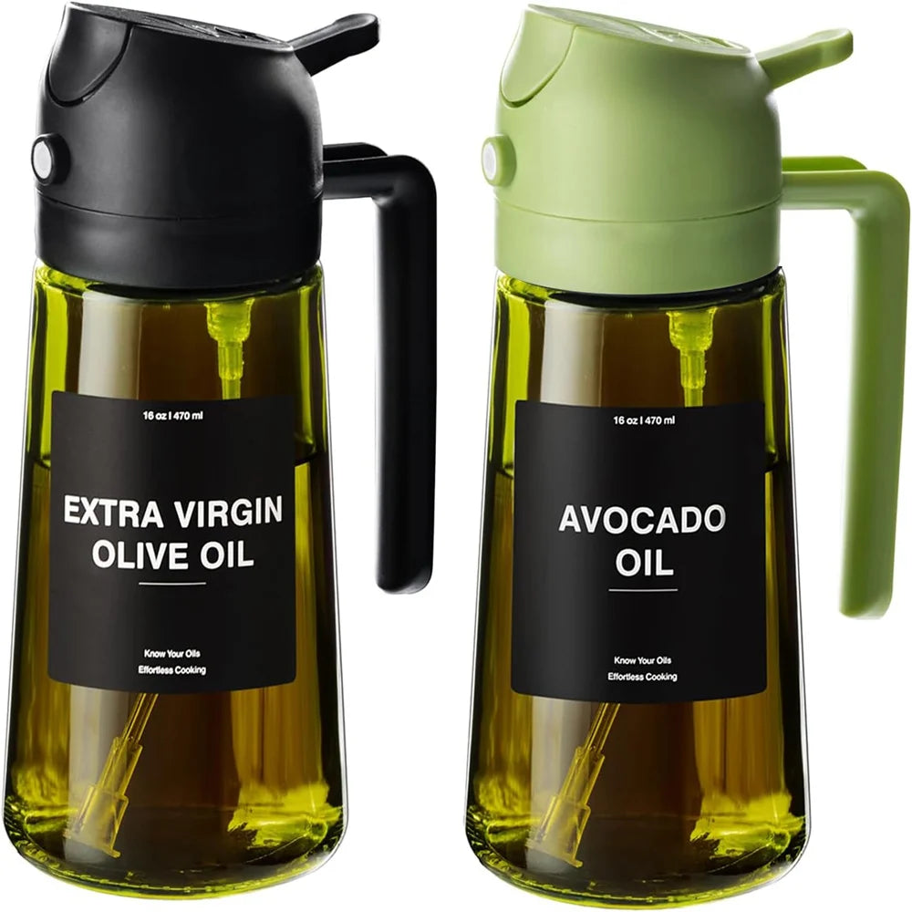 470ml 2-in-1 Oil Sprayer & Dispenser