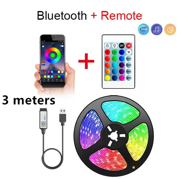 Smart Bluetooth RGB LED Strip Lights