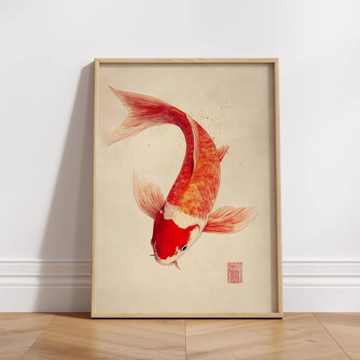 Japanese Koi Canvas Wall Art