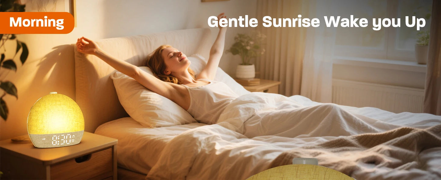Sunrise Wake-Up Light & Sound Machine