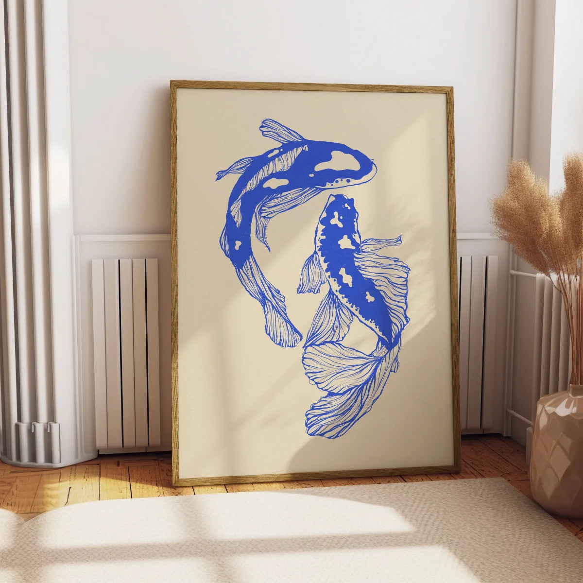 Japanese Koi Canvas Wall Art