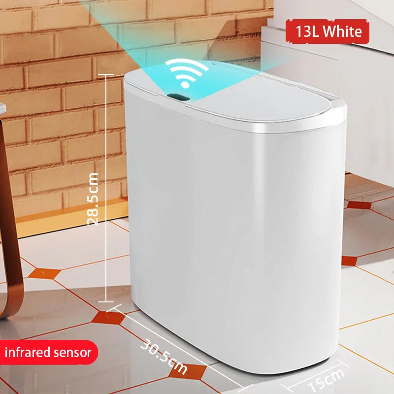 13 L Touchless Sensor Trash Can