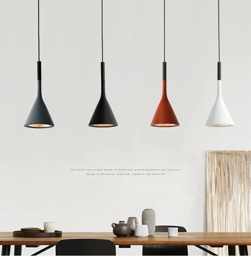 Modern Metal E27 Pendant Light