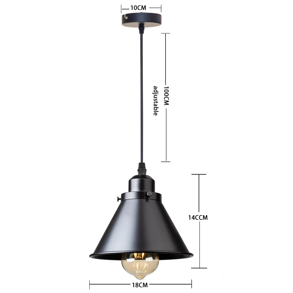Retro Metal Pendant Light Collection