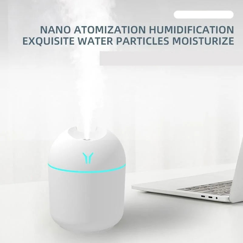 250 mL USB Mini Humidifier with LED Light