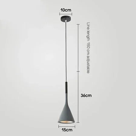 Modern Metal E27 Pendant Light
