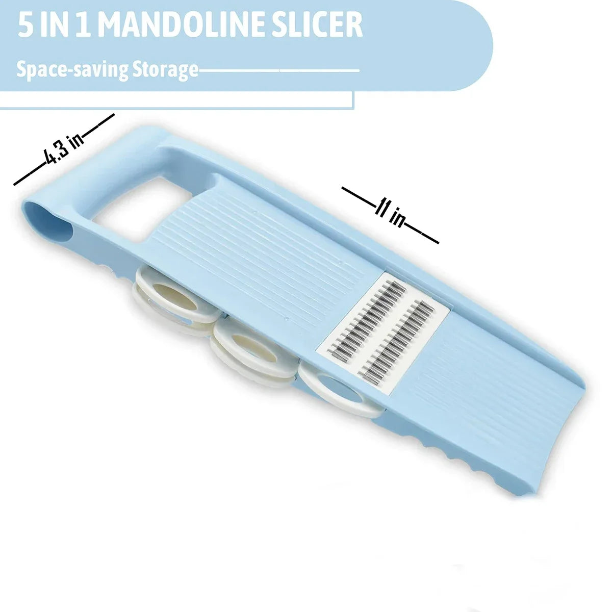 5-in-1 Handheld Vegetable Slicer
