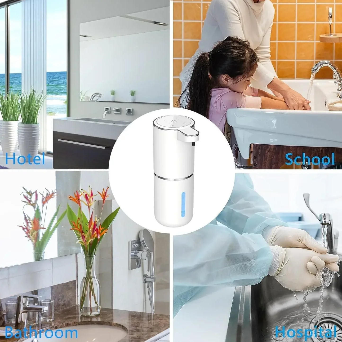 Rechargeable Touchless Liquid & Foam Soap Dispenser