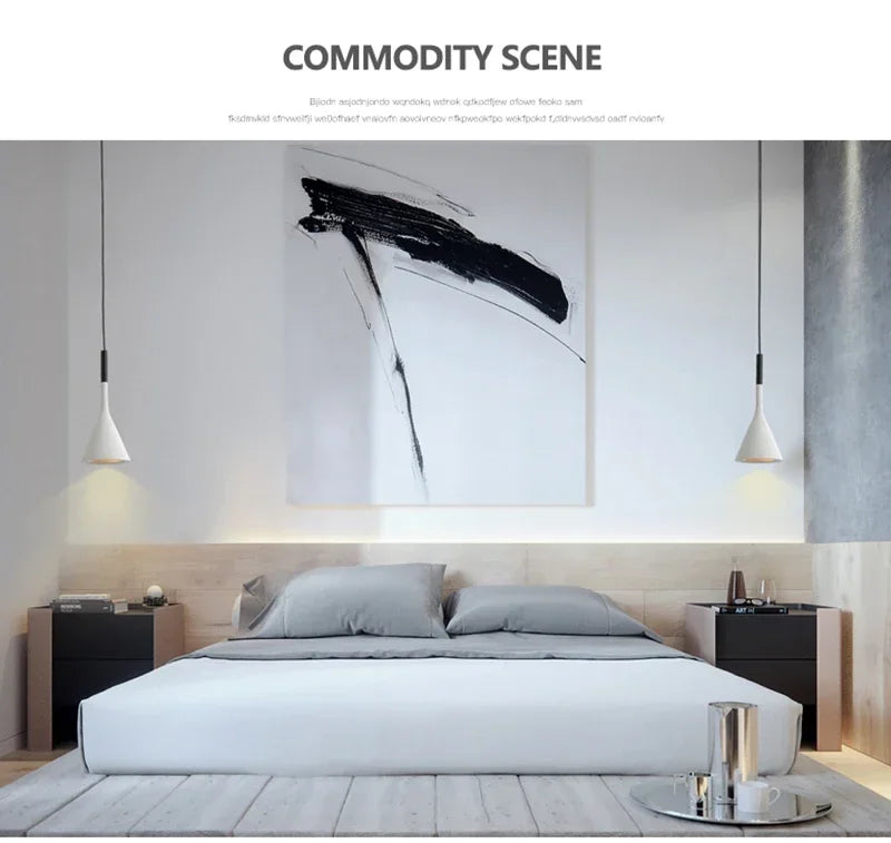 Modern Metal E27 Pendant Light