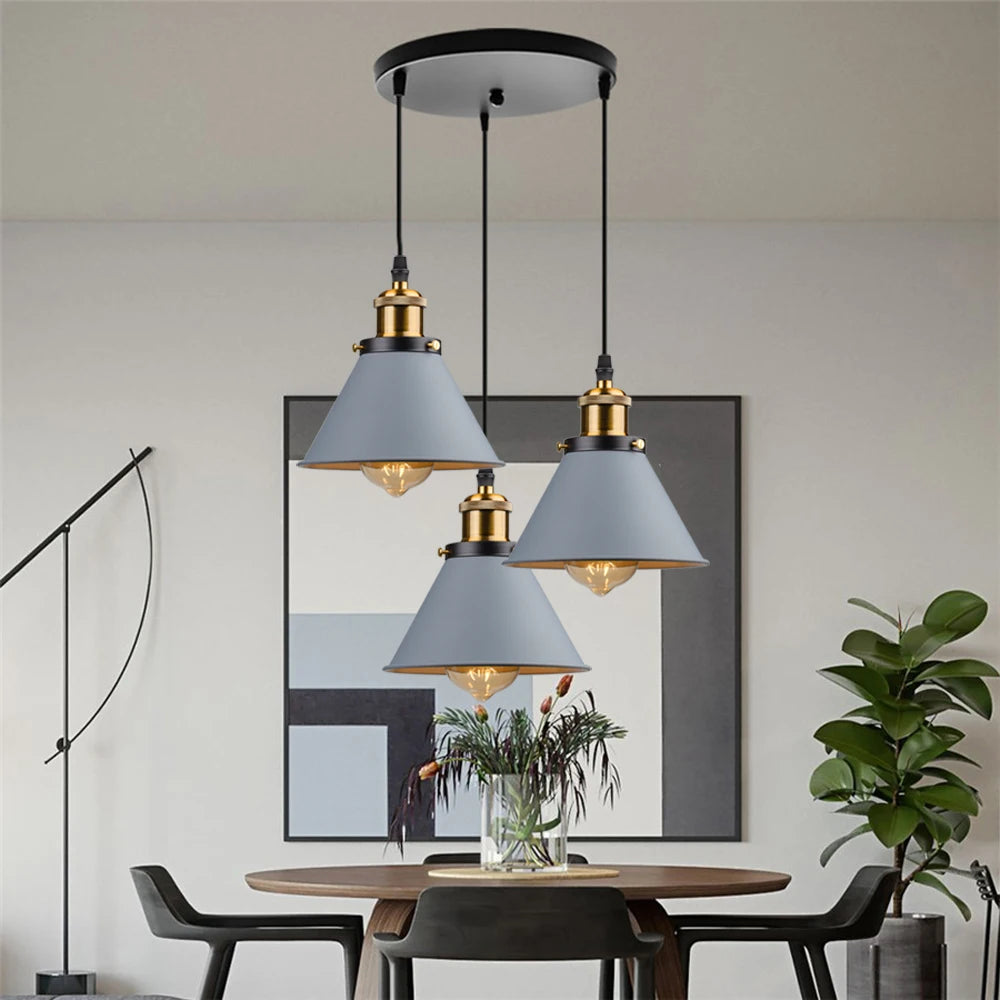 Retro Metal Pendant Light Collection