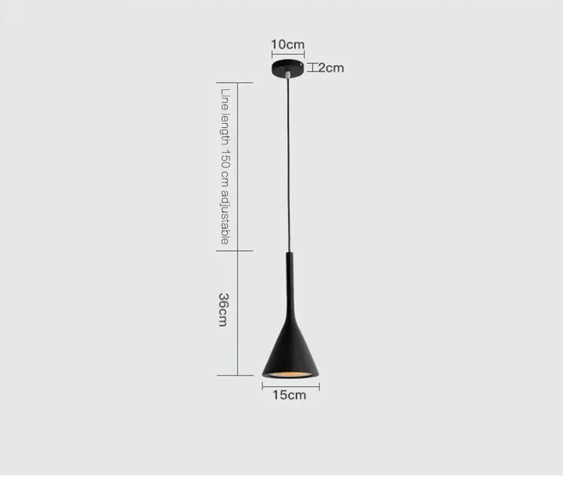 Modern Metal E27 Pendant Light