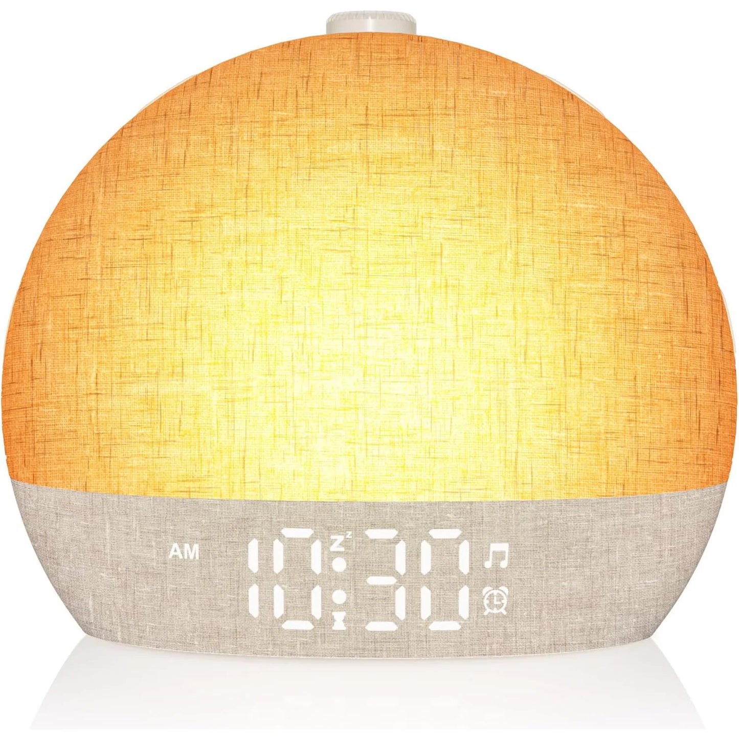 Sunrise wake-up light and bedside sound machine