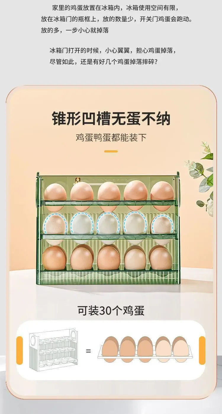 Refrigerator Egg Storage Organizer Collection