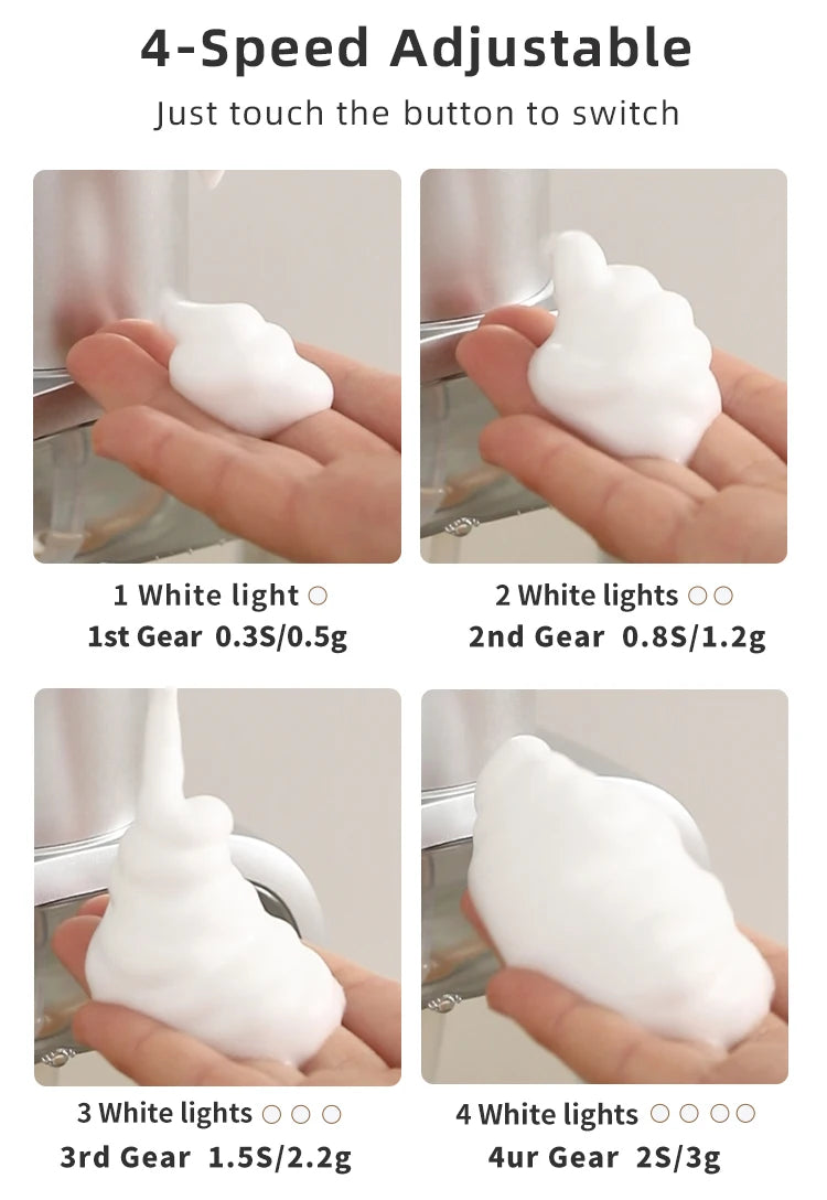 500 mL Wall-Mounted Automatic Foam Soap Dispenser