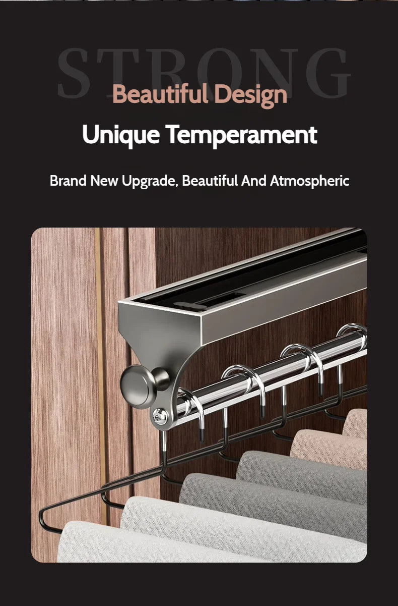 Pull-Out Closet Hanging Rod Collection