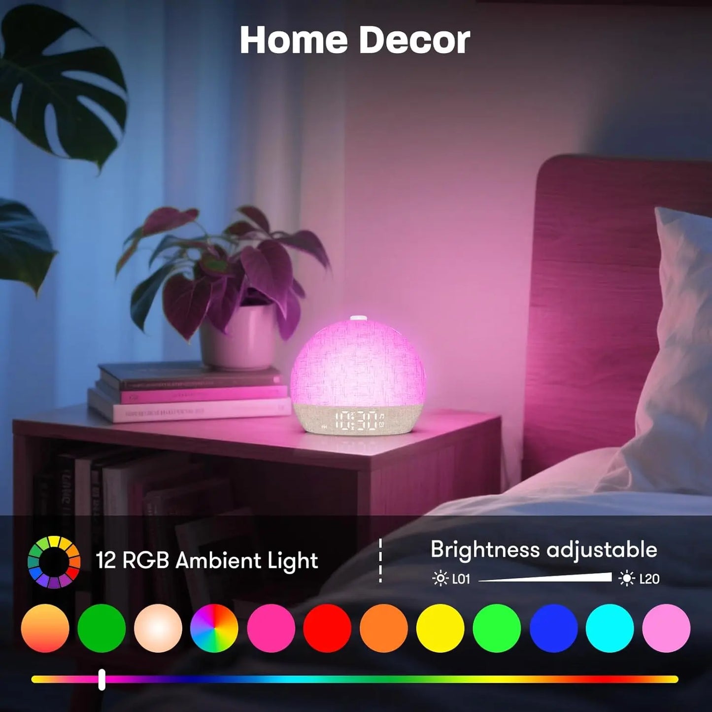 Sunrise Wake-Up Light & Sound Machine
