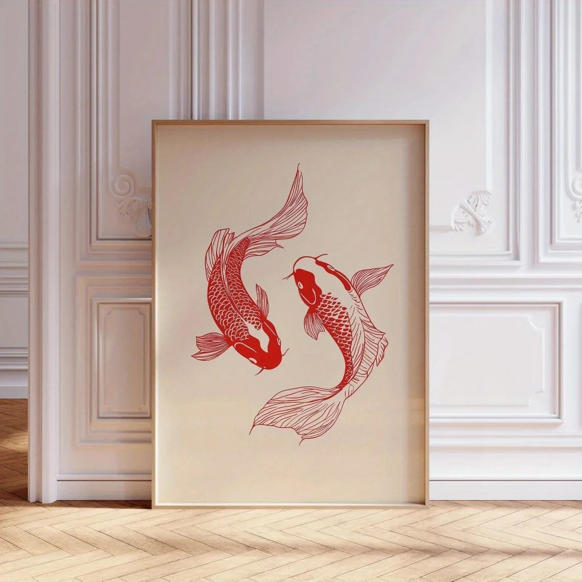Japanese Koi Canvas Wall Art