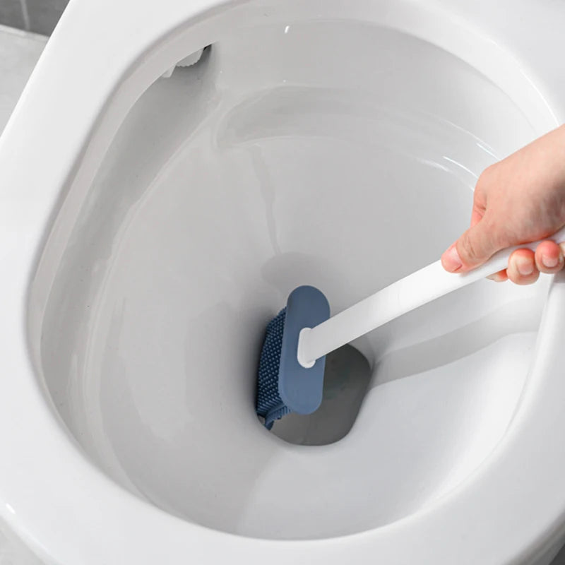 Long-Handle Wall-Mounted Toilet Brush