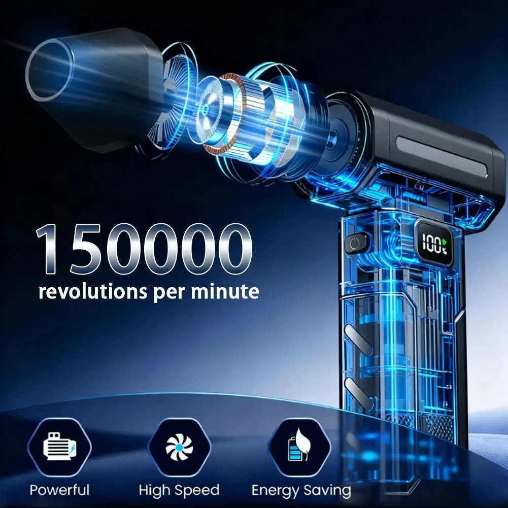Rechargeable 150,000 RPM Electric Air Duster