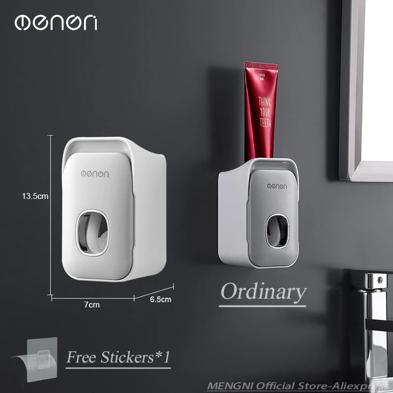Wall-Mounted Toothpaste Dispenser
