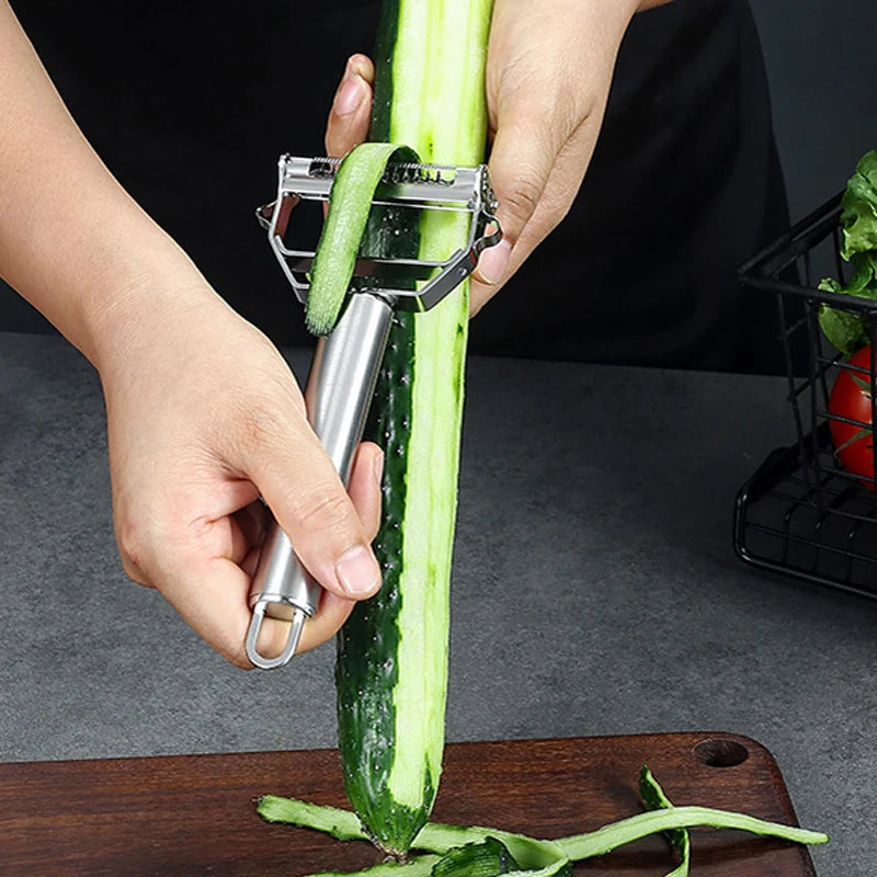 2-in-1 Rotary Vegetable Peeler