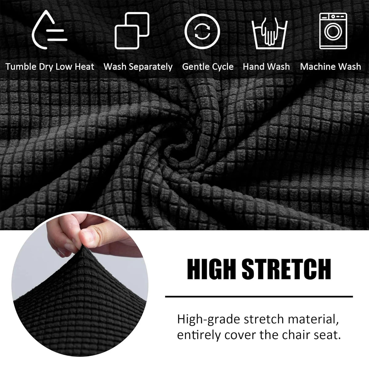 Stretch Office Chair Cover Set