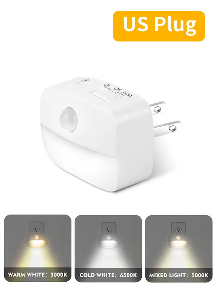 Plug-In Motion Sensor Night Light