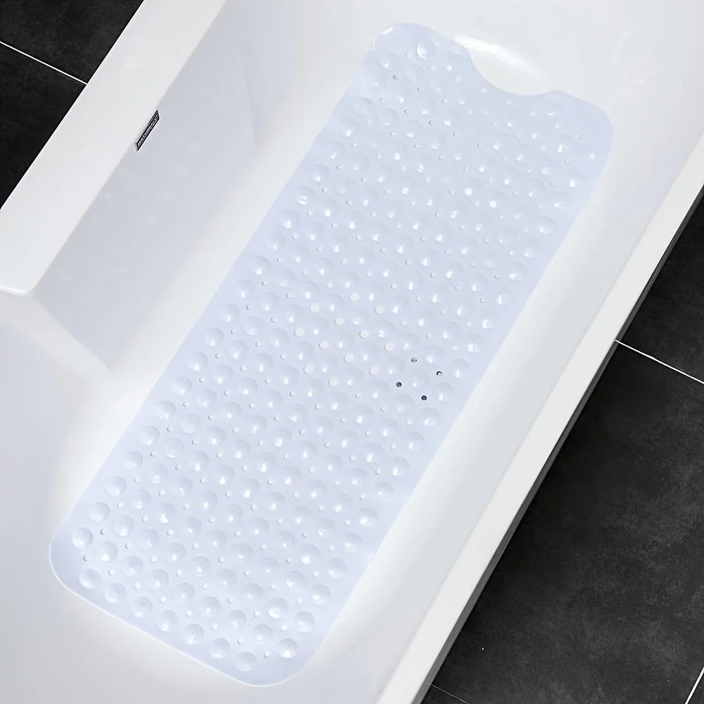 Non-Slip Bathtub Mat with Drain Holes