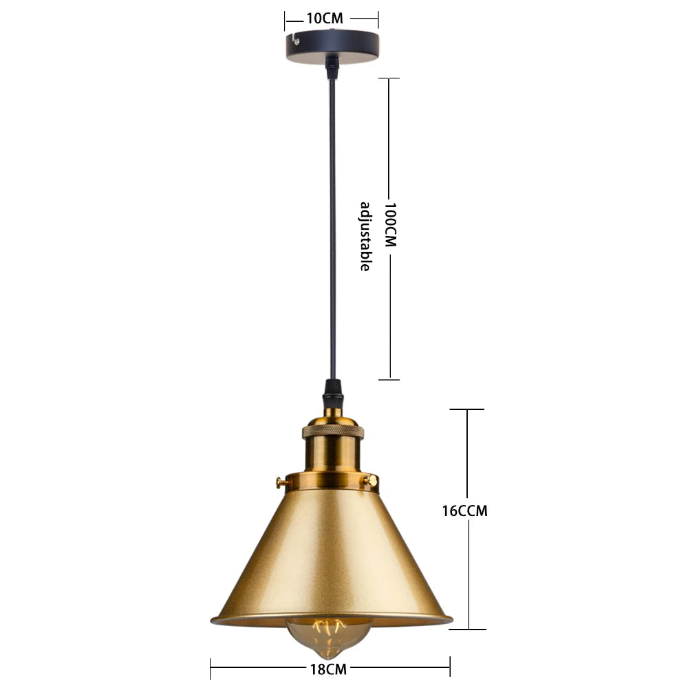 Retro Metal Pendant Light Collection