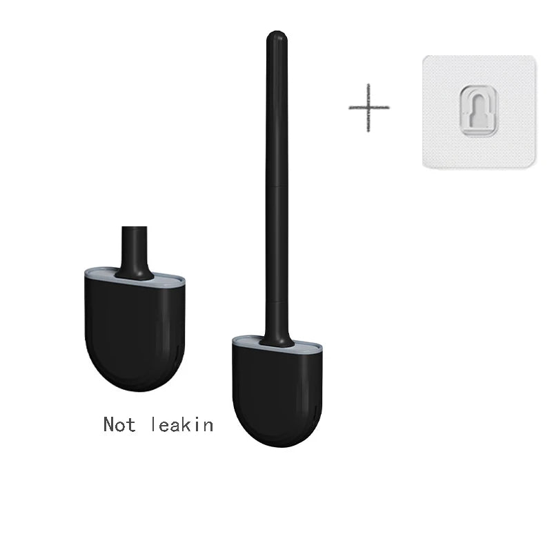 Long-Handle Wall-Mounted Toilet Brush
