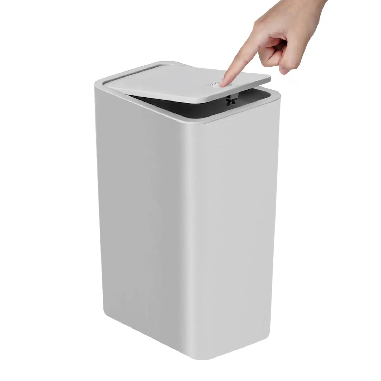 10 L Slim Press-Lid Trash Can
