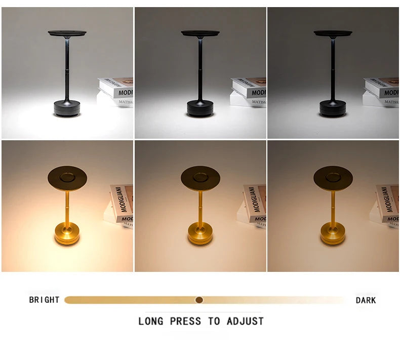 Rechargeable Touch-Control LED Table Lamp
