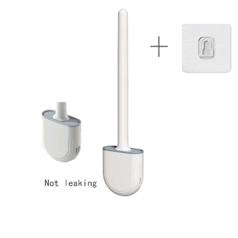 Long-Handle Wall-Mounted Toilet Brush
