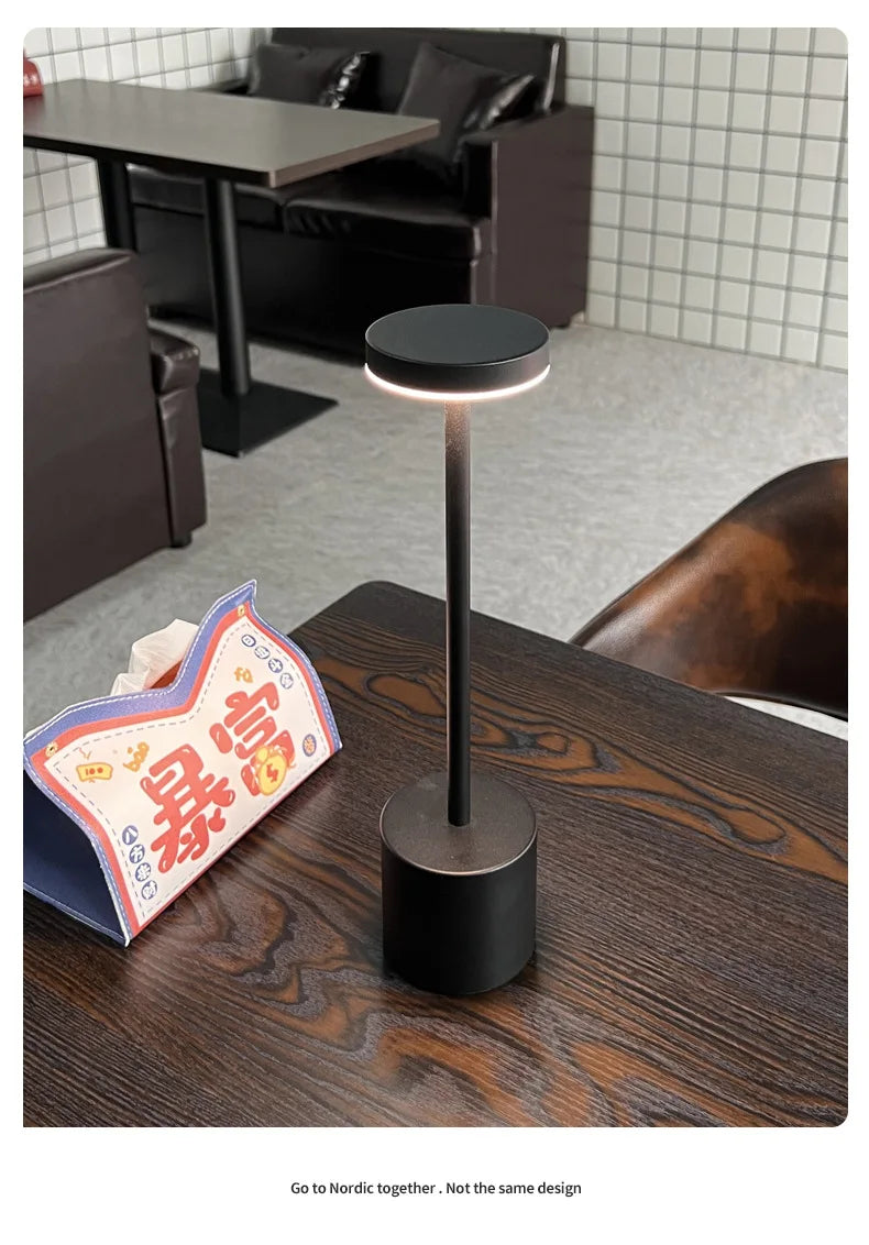 Cordless Rechargeable Touch Table Lamp
