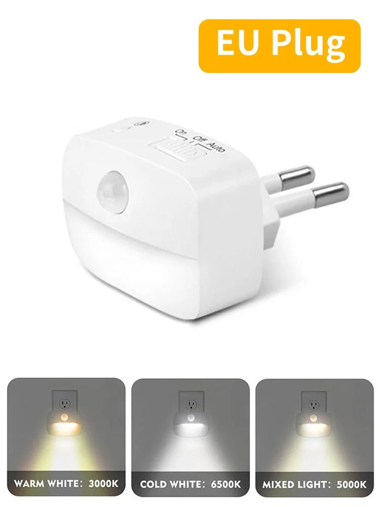 Plug-In Motion Sensor Night Light