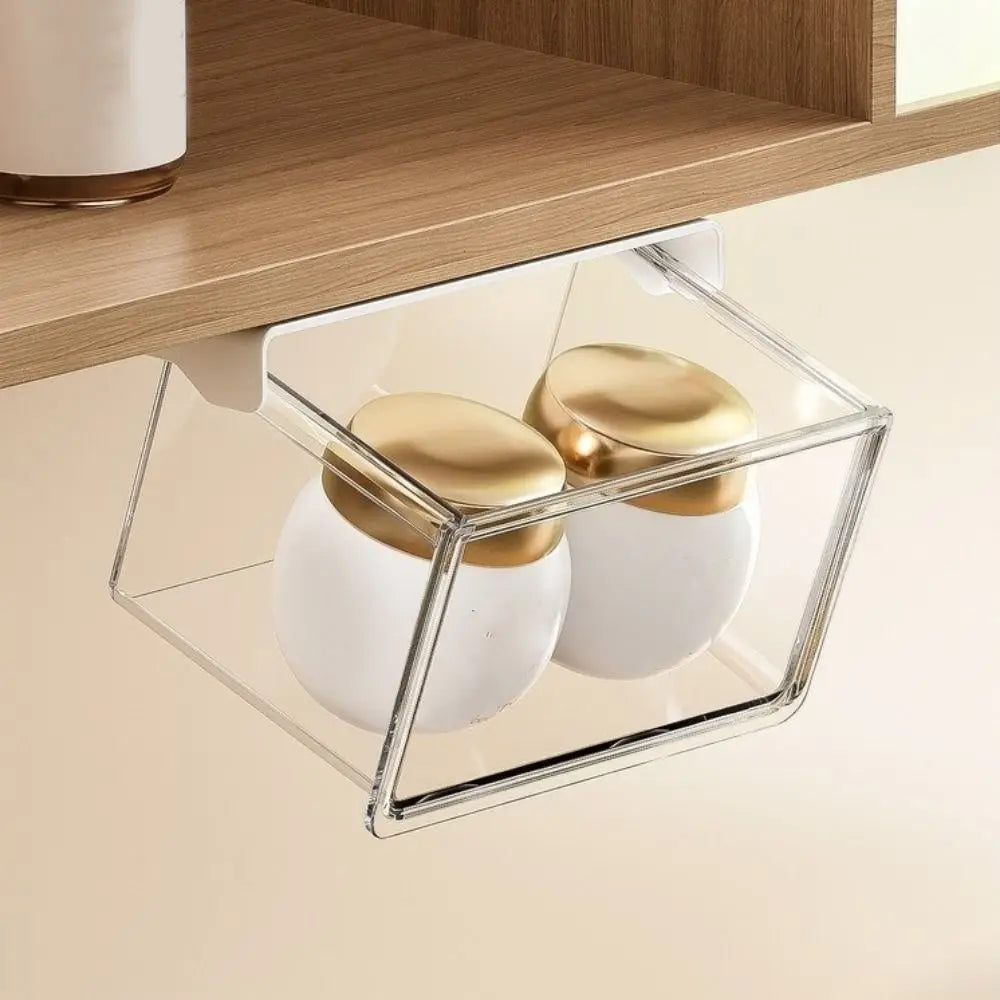 Self-Adhesive Under-Shelf Drawer Organizer