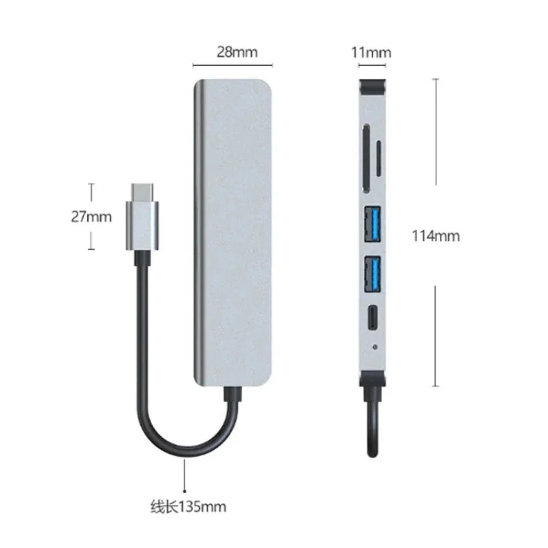 Multiport USB-C Hub with 4K HDMI