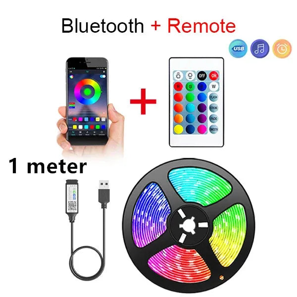 Smart Bluetooth RGB LED Strip Lights